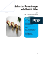 Bahan Ajar 1 KD. 3.1. Pertumbuhan Dan Perkembangan Pada Makhluk Hidup