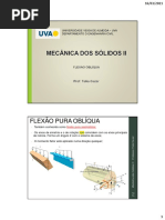 Mecânica Dos Sólidos Ii (Aula 03) Flexão Oblíqua - R01-1