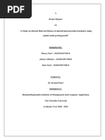 A Study On Market Risk and Return of Stock Selected Pharmaceutical Company With Using CAPM Model