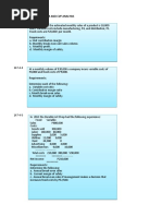 Exercises in Cost Behavior and CVP Analysis