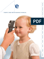 Icare TA01i Tonometer - User Manual (En, De, Es)