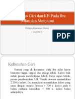 Kebutuhan Gizi Dan KB