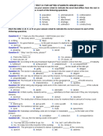 Practice Test 31 For Gifted Students Grade 9-2022: A. A. B. D. C