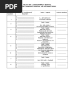 Me 70 Student Participations-Report