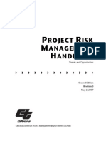 Caltrans Project Risk Management Handbook