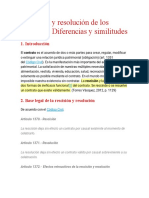 Rescisión y Resolución de Los Contratos 1