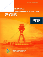 Statistik Daerah Kecamatan Kabaena Selatan 2016