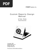 Custom Reports Design Manual: Micros