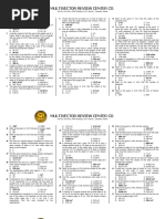 Multivector Review Center Co.: Supplementary Problems