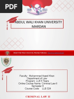 Abdul Wali Khan University Mardan Pakistan