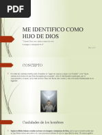 1ro - Tema 3 - Me Identifico Como Hijo de Dios