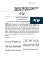 Penerapan Model Pembelajaran Problem Based Learning (PBL) Untuk Mengembangkan Karakter Toleransi Dan Demokratis Siswa Pada Pelajaran PKN Kelas V Di SD Negeri Paya Peunaga - STKIP Bina Bangsa Meulaboh