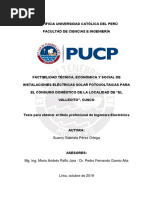 4 5 Factibilidad Técnica, Económica y Social de Instalaciones Eléctricas Solar Fotovoltaicas para El.. (Per 2019)