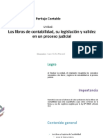 U4 Los Libros de Contabilidad Su Legislación y Validez en Un Proceso Judicial