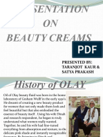 Presentation On Beauty Creams