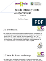 Capítulo 2 Conceptos de Interés y Costo de Oportunidad