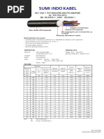 600/1000 V PVC Insulated and PVC Sheathed Cu/ PVC/PVC (Nyy) SNI IEC 60502-1: 2009 / IEC 60502-1