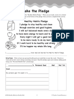 3-4 Health Worksheets