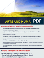 Arts and Humanities