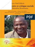 Satire Littéraire Et Critique Sociale: Chez Ahmadou Kourouma