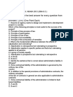 Section I: Choose The Best Answer For Every Question From The Choices Provided. (25%) (One Point Each)