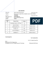 Test Report: Prof. Dr. Swapan Kumar Palit