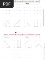 Ejercicios de Percepción y Memoria