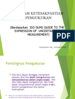 Evaluasi Ketidakpastian Pengukuran. PT Mse 2021