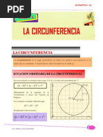 Tema 8. La Circunferencia