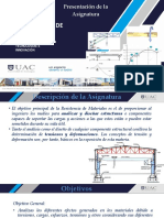 Presentación de La Asignatura Resistencia de Materiales UAC 2021