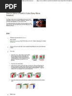 How To Solve A Rubik's Cube (Easy Move Notation) (With Pictures) - Wikihow