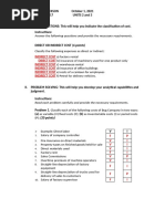 Answer The Following Questions and Provide The Necessary Requirements