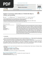 54-Analysis of Structural Crashworthiness of Double-Hull Ships in Collision and Grounding - Bin Liu