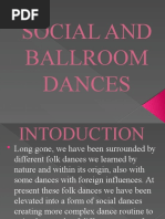 Social and Ballroom Dances