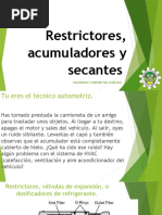 10 Restrictores, Acumuladores y Secantes