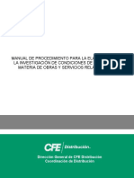 Manual de Procedimiento para Elaboración de ICM en Materia de Obras y Servicios