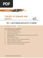 Theory of Demand and Supply