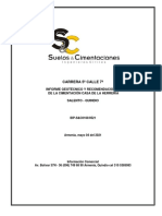 IDP-S&C 0160-0520 (Estudio de Suelos de La Cimentacion de La Casa La Herreria en La Cra 5 CLL 7 en Salento, Quindio)