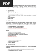 CV - Proceso de Seleccion