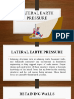 Lateral Earth Pressure