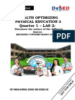 Quarter 1 - LAS 2:: Health Optimizing Physical Education 3