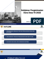 Materi 1. Sosialisasi Kebijakan Pengalokasian DD 20221