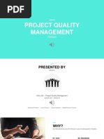 Project Quality Management Training - Milestone 3 - Group 5