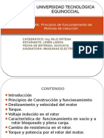 Principio de Funcionamiento Del Motor de Induccion.