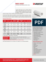 Food Grade Rubber Sheet - TDS