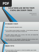 Leaf Disease Detection Using Decision Tree