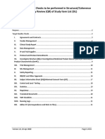 TIP Sheet For Logic Checks To Be Performed in Structural or Coherence Quality Review of SIL - V1.0 - 24 Apr 2020