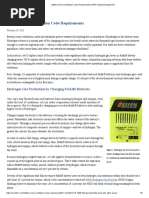 Battery Room Ventilation Code Requirements