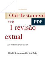 Antigo Testamento - Textual - Análise