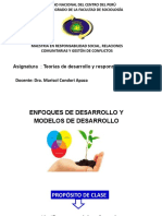 Enfoques y Modelos de Desarrollo